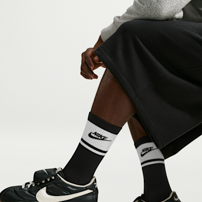 Nike Everyday Elevated Crew Çoraplar (3 Çift) görsel 6