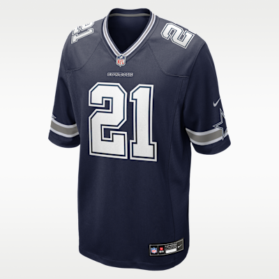 Jersey Nike de la NFL Game para hombre Deion Sanders Dallas Cowboys Retired