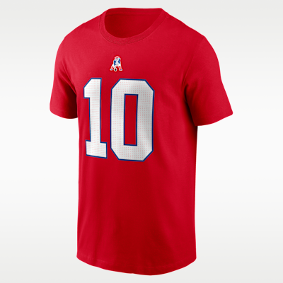 Drake Maye New England Patriots Men's Nike NFL T-Shirt