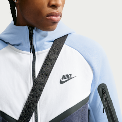 Nike Tech Fleece Windrunner Tam Boy Fermuarlı Erkek Ceketi görsel 3