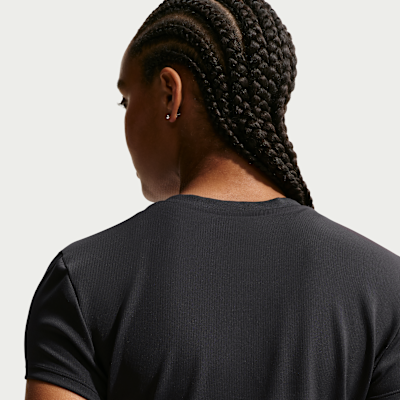 NikeCourt Advantage Dri-FIT Kısa Kollu Kadın Tenis Üstü görsel 2