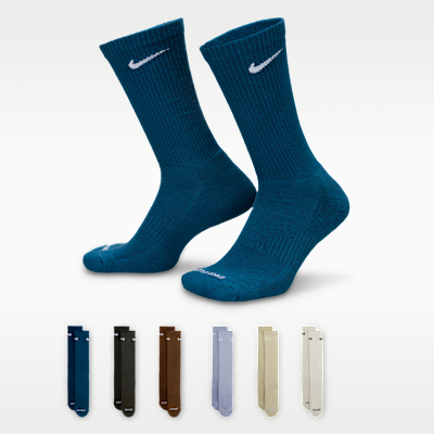 Nike Everyday Plus Cushioned Training Crew Socks (6 Pairs)