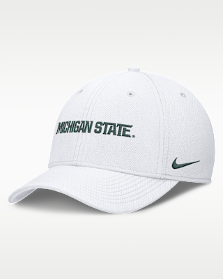 Мужские Michigan State Classic Swooshflex Nike Dri-FIT College Hat