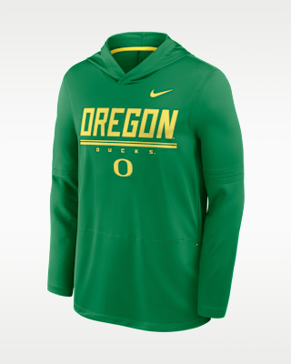 Мужские  Oregon Sideline Nike Dri-FIT College Long-Sleeve Hooded Top