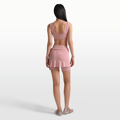 Bra de cuello en forma de U con doble tirante para mujer NikeSKIMS Matte