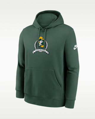 Мужское худи Green Bay Packers Rewind Club Nike NFL Pullover Hoodie