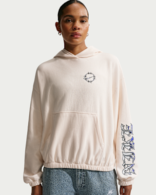 Женское худи Nike Sportswear Oversized French Terry Graphic Pullover Hoodie