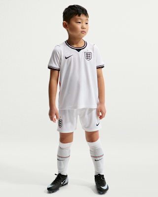 Детские  England 2026 Stadium Home Little Kids' Nike Soccer Replica 3-Piece Kit