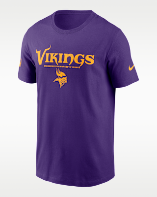 Мужская футболка Minnesota Vikings Sideline Team Issue Nike Dri-FIT NFL