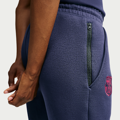 Nike FC Barcelona Tech Fleece Nike Sportswear Normal Belli Kadın Futbol Jogger'ı görsel 3