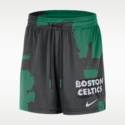 Shorts de entrenamiento de malla Jordan Dri-FIT de la NBA para hombre Boston Celtics Courtside