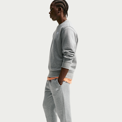 Nike Club Manşetli Yumuşak Fleece Erkek Eşofman Altı görsel 4