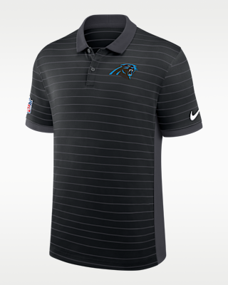 Мужские  Carolina Panthers Sideline Victory Stripe Nike Dri-FIT NFL Polo