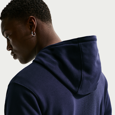 Nike FC Barcelona Club Nike Fransız Havlu Kumaşı Erkek Futbol Kapüşonlu Sweatshirt'ü görsel 2