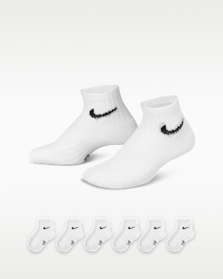 Детские носки Nike Dri-FIT Performance Basics Little Kids' Quarter Socks (6 Pairs)
