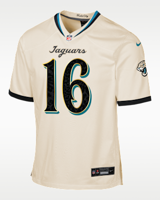 Детские джерси Trevor Lawrence Jacksonville Jaguars Rivalries Collection Big Kids' Nike NFL Game Jersey