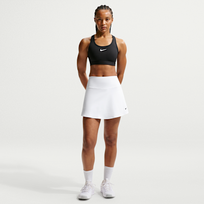 Nike Swoosh Orta Destekli Pedli Kadın Spor Sütyeni görsel 4
