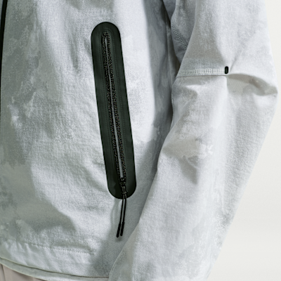 Nike Tech Windrunner Dri-FIT Tam Boy Fermuarlı Dokuma Erkek Ceketi görsel 7