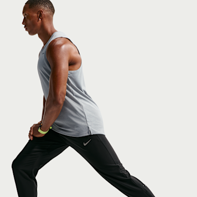 Nike Stride Dri-FIT Dokuma Erkek Koşu Eşofman Altı görsel 4