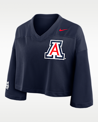 Женские джерси Arizona Jersey Nike Dri-FIT College Cropped Top