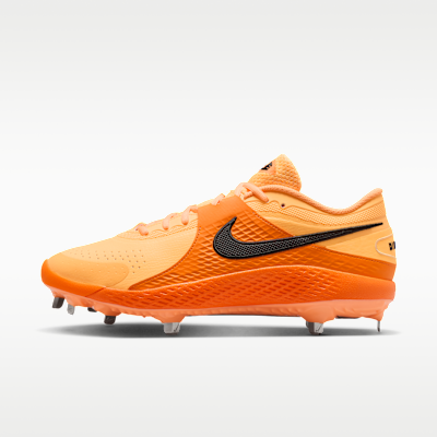 Nike Diamond Gamer MTL Baseball Shoes (Melon Tint/Bright Mandarin/Peach Cream/Black)