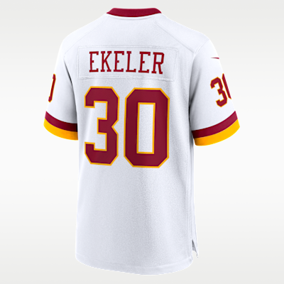 Jersey Nike de la NFL Game para hombre Austin Ekeler Washington Commanders