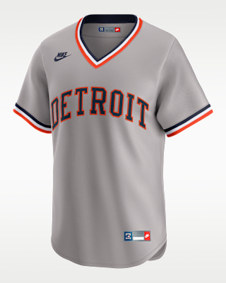 Мужские джерси Alan Trammell Detroit Tigers Cooperstown Nike Dri-FIT MLB Limited Jersey