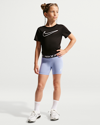 Детские шорты Nike Pro Little Kids' Dri-FIT Shorts