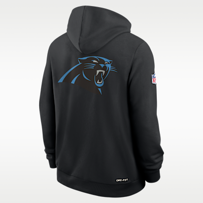 Carolina Panthers Utility Player Sideline Men's Nike Dri-FIT NFL Full-Zip Hoodie