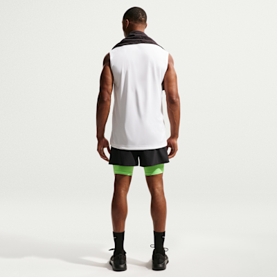 Nike Dri-FIT Kolsuz Erkek Antrenman Üstü görsel 5