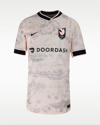 Детские джерси Angel City FC Stadium Edition Big Kids' Nike Dri-FIT Replica Jersey