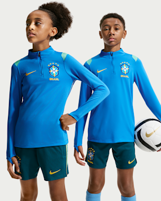 Детские  Brazil Academy Pro Big Kids' Nike Dri-FIT Soccer Knit Drill Top