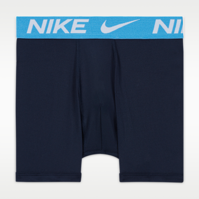 Nike Dri-FIT Essentials Big Kids' Printed Boxer Briefs (3-Pack)