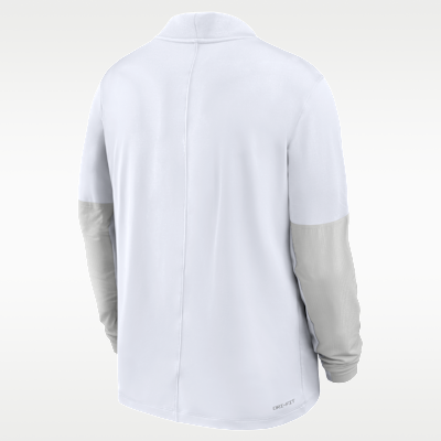 Chamarra universitaria Nike Dri-FIT de medio cierre para hombre Penn State