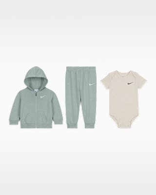 Детские  Nike Baby (0-6M) 3-Piece Bodysuit and Pants Set