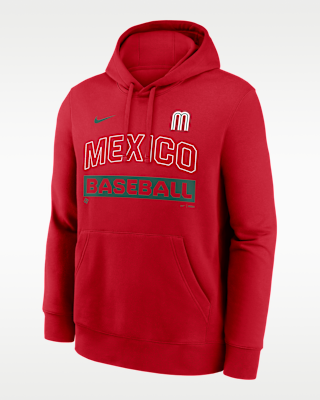 Мужское худи Mexico National Baseball Team 2026 World Baseball Classic Club Nike Pullover Hoodie