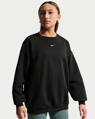 Детский свитшот Nike Sportswear Studio Big Kids' (Girls') Oversized Crew-Neck
