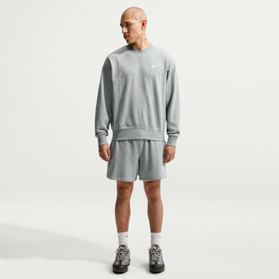 Nike Club Fransız Havlu Kumaşı Erkek Crew Üstü görsel 4