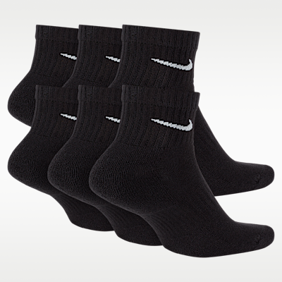 Nike Everyday Cushioned ankelsokker til trening (6 par)