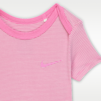 Nike Baby Striped Bodysuit and Joggers Set