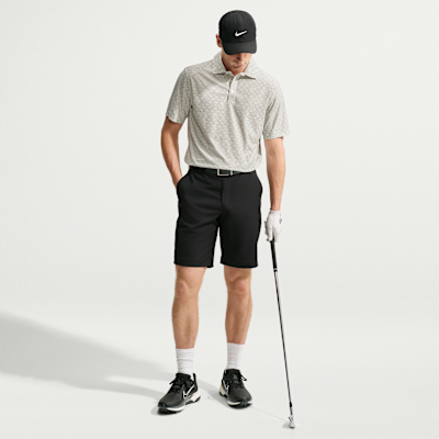 Nike Tailored Performance Microprint Erkek Golf Polo Üstü görsel 4