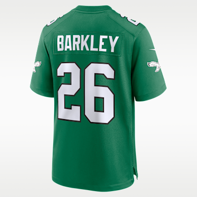 Saquon Barkley Philadelphia Eagles Men's Nike NFL Game Football Jersey