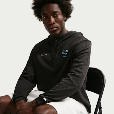 Sudadera con gorro de entrenador de básquetbol para hombre Villanova Wildcats Nike NCAA