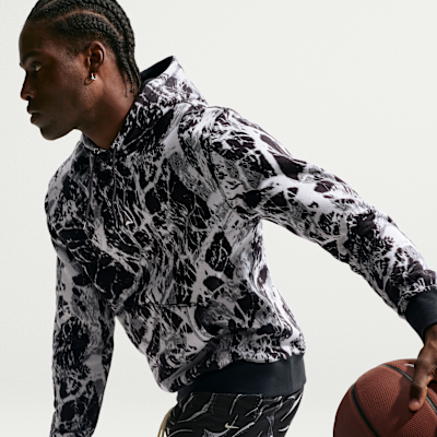 Nike Ja Nike Club Erkek Basketbol Kapüşonlu Üstü görsel 3