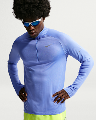 Мужские Nike Stride Dri-FIT 1/2-Zip Mid Layer для бега