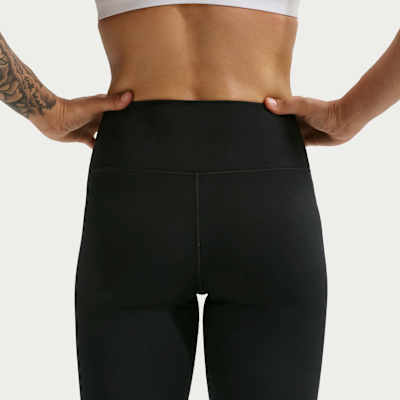 Nike One Seamless Front Yüksek Belli Tam Boy Kadın Taytı görsel 3