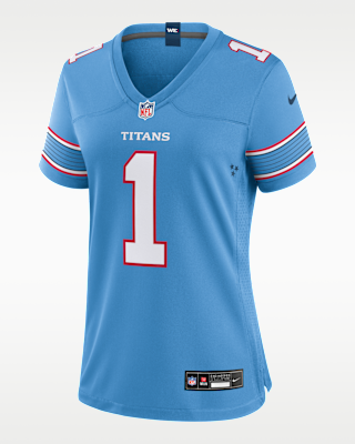 Женские джерси Cameron Ward Tennessee Titans Nike NFL Game Jersey