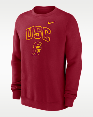 Мужские  USC Arch Nike College Pullover Crew