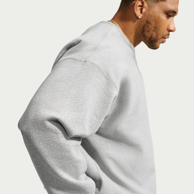 Nike Solo Swoosh Erkek Fleece Crew Üst görsel 7