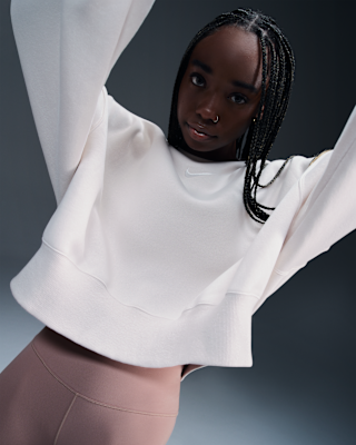 Женский свитшот Nike Sportswear Phoenix Fleece Over-Oversized Crew-Neck